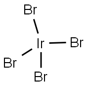 イリジウム(IV)テトラブロミド 化学構造式