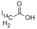 IODOACETIC ACID, [2-14C] Structure