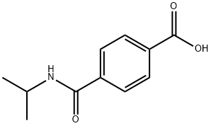 4-[(丙烷-2-基)氨基羰基]苯甲酸,779-47-5,结构式