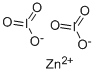 ビスよう素酸亜鉛 化学構造式
