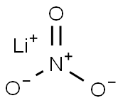 硝酸锂,7790-69-4,结构式