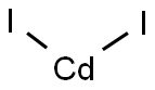ヨウ化カドミウム 化学構造式