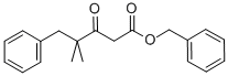 BENZYL 4,4-DIMETHYL-3-OXOPENTANOATE Structure