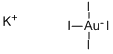 GOLD POTASSIUM IODIDE Structure