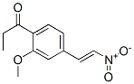 4-propionyl-3-methoxy-omega-nitrostyrene 结构式