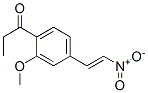 4-propionyl-3-methoxy-omega-nitrostyrene Structure