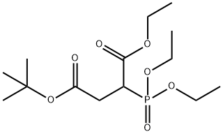 1-Ethyl 4-(tert-Butyl) 2-(diethyl phosphono)succinate, 77924-28-8, 结构式