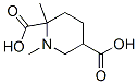 2,5-Piperidinedicarboxylicacid,1-methyl-,2-methylester(9CI) Structure