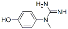 Guanidine, N-(4-hydroxyphenyl)-N-methyl- (9CI) Structure