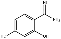 Benzenecarboximidamide, 2,4-dihydroxy- (9CI) Struktur