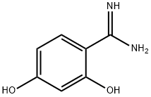 Benzenecarboximidamide, 2,4-dihydroxy- (9CI) Structure