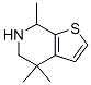 Thieno[2,3-c]pyridine, 4,5,6,7-tetrahydro-4,4,7-trimethyl- (9CI) 结构式