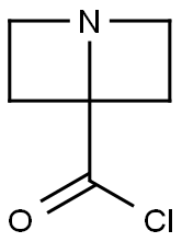 1-Azabicyclo[2.2.0]hexane-4-carbonyl chloride (9CI) 结构式