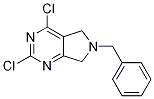 2,4-Dichloro-6,7-dihydro-6-(benzyl)-5H-pyrrolo[3,4-d]pyriMidine Structure