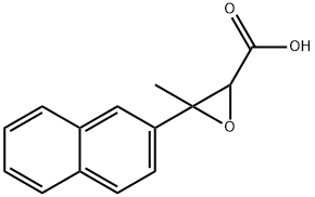 Cyclopropanecarboxylic acid, 2-methyl-2-(2-naphthalenyl)- (9CI) Structure