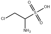 1-Amino-2-chloroethanesulfonic acid Structure