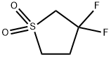 Thiophene, 3,3-difluorotetrahydro-, 1,1-dioxide (9CI) Struktur