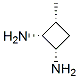 1,2-Cyclobutanediamine,3-methyl-,(1-alpha-,2-alpha-,3-alpha-)-(9CI) 结构式