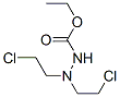 ethyl N-[bis(2-chloroethyl)amino]carbamate Struktur