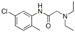 N-(5-Chloro-2-methylphenyl)-2-(diethylamino)acetamide,77966-48-4,结构式