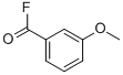 Benzoyl fluoride, 3-methoxy- (9CI) Structure