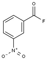 Benzoyl fluoride, 3-nitro- (9CI) Structure