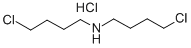1-Butylamine, 4-chloro-N-(4-chlorobutyl)-, hydrochloride Structure