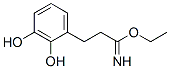 Benzenepropanimidic acid, 2,3-dihydroxy-, ethyl ester (9CI) Struktur