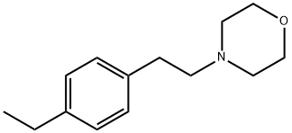 Morpholine, 4-[2-(4-ethylphenyl)ethyl]- (9CI) 化学構造式