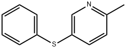 Pyridine, 2-methyl-5-(phenylthio)- (9CI) Structure