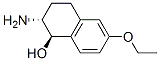 1-Naphthalenol,2-amino-6-ethoxy-1,2,3,4-tetrahydro-,trans-(9CI) Structure