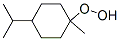 4-isopropyl-1-methylcyclohexyl hydroperoxide 结构式