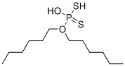 O,O-dihexyl hydrogen dithiophosphate Structure