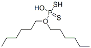 O,O-dihexyl hydrogen dithiophosphate 结构式