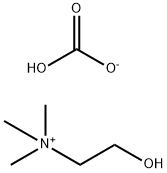 Choline bicarbonate Structure