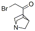 Ethanone, 1-(1-azabicyclo[2.2.1]hept-3-yl)-2-bromo-, endo- (9CI) 化学構造式