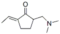 Cyclopentanone, 2-[(dimethylamino)methyl]-5-ethylidene-, (E)- (9CI) 化学構造式