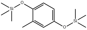 2-Methyl-1,4-bis(trimethylsiloxy)benzene Struktur