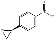 (2S)-2β-(4-ニトロフェニル)オキシラン 化学構造式