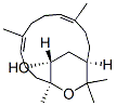 (1R,4E,8E,12S,16R)-4,8,12,14,14-Pentamethyl-13-oxabicyclo[10.2.2]hexadeca-4,8-dien-16-ol Structure