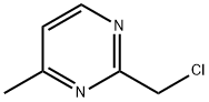 Pyrimidine, 2-(chloromethyl)-4-methyl- (9CI) Struktur