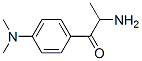 1-Propanone,  2-amino-1-[4-(dimethylamino)phenyl]- Struktur