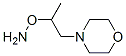 Morpholine, 4-[2-(aminooxy)propyl]- (9CI) Structure