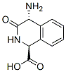 1-Isoquinolinecarboxylicacid,4-amino-1,2,3,4-tetrahydro-3-oxo-,trans-(9CI) Structure