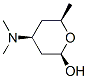 2H-Pyran-2-ol, 4-(dimethylamino)tetrahydro-6-methyl-, [2R-(2alpha,4alpha,6alpha)]- (9CI) Structure