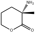2H-Pyran-2-one,3-aminotetrahydro-3-methyl-,(S)-(9CI) Structure