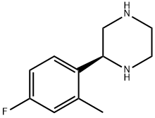 (S)-2-(4-FLUORO-2-METHYLPHENYL)PIPERAZINE Structure