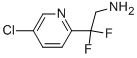 2-(5-氯吡啶-2-基)-2,2-二氟乙胺, 780769-87-1, 结构式