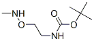 Carbamic acid, [2-[(methylamino)oxy]ethyl]-, 1,1-dimethylethyl ester (9CI) Structure