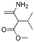 3-Butenoic  acid,  3-amino-2-(1-methylethyl)-,  methyl  ester 结构式